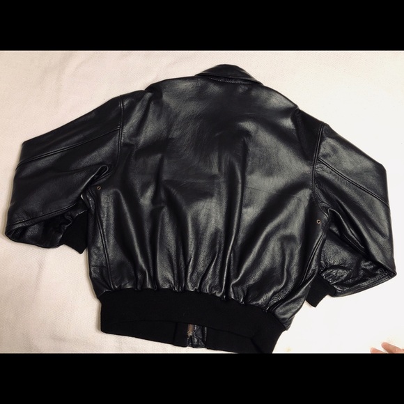 US Wings, men's XXL, black bomber jacket - Picture 10 of 10